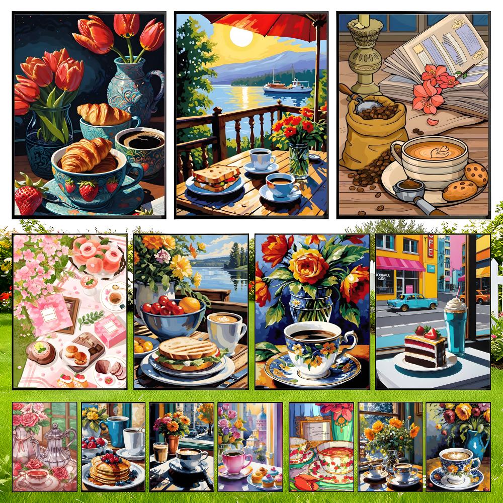 Coffee Tea Images - Desain Cangkir Kopi Teh Sore, Permukaan