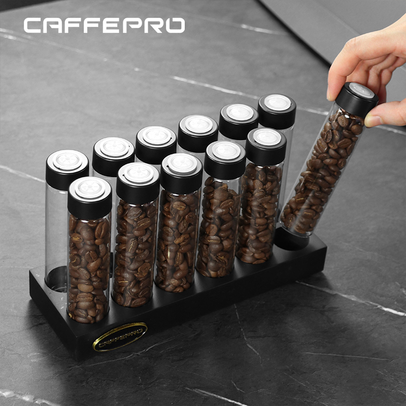 Coffee Tea And Sugar Set - Tabung Penyimpanan Biji Kopi Caffepro, Wadah,