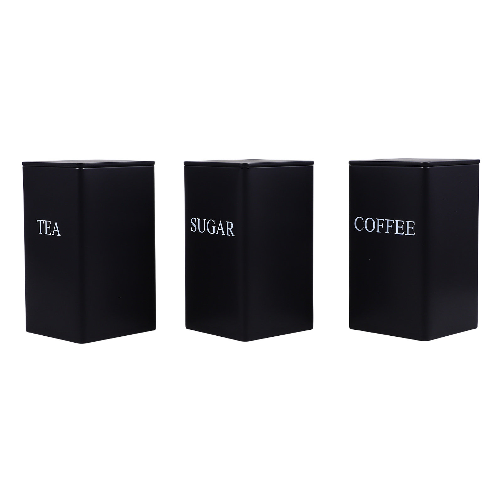 3 Buah Wadah Penyimpanan Dapur - Coffee Tea Sugar ulasan dan harga