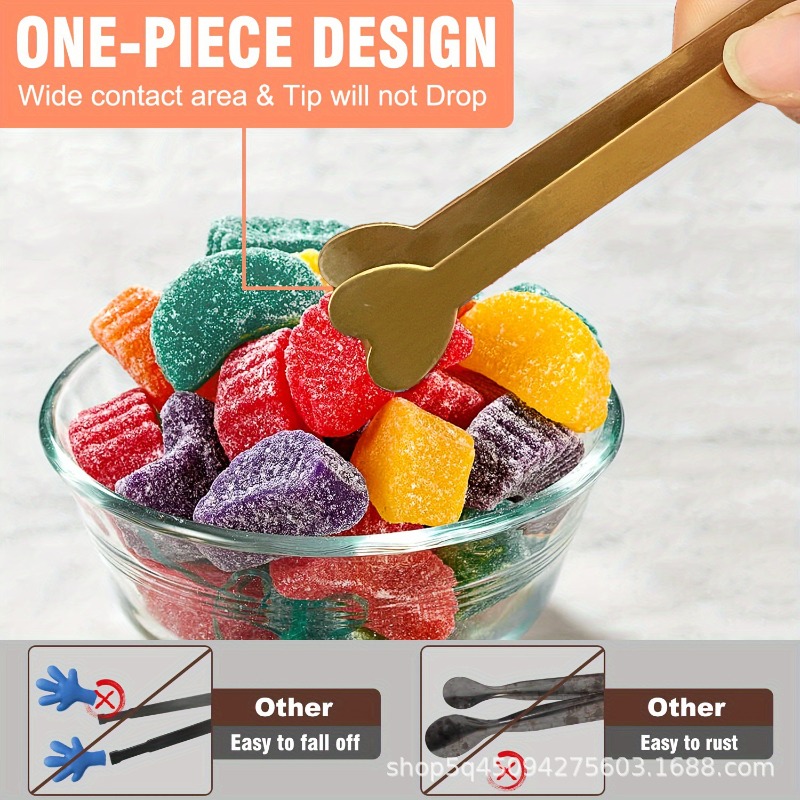 4/6 Buah Penjepit Mini Berbent - Coffee Tea And Sugar Set ulasan dan harga