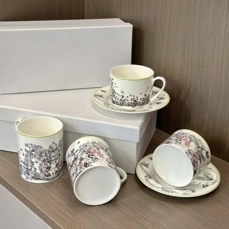 Set Cangkir dan Tatakan Kopi B - Coffee Tea With Milk ulasan dan harga