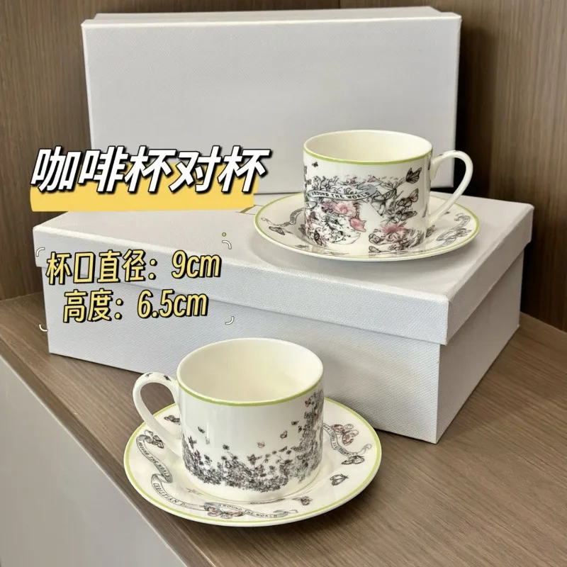 Set Cangkir dan Tatakan Kopi B - Coffee Tea With Milk ulasan dan harga