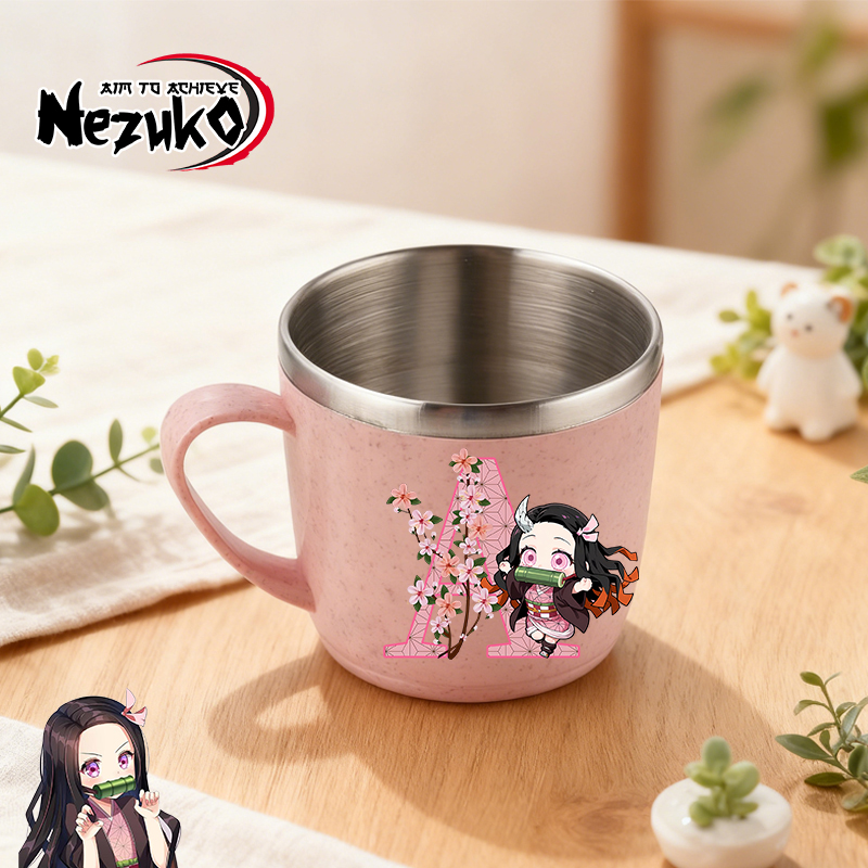 Cangkir Air Baja Tahan Karat D - Coffee Tea Name ulasan dan harga
