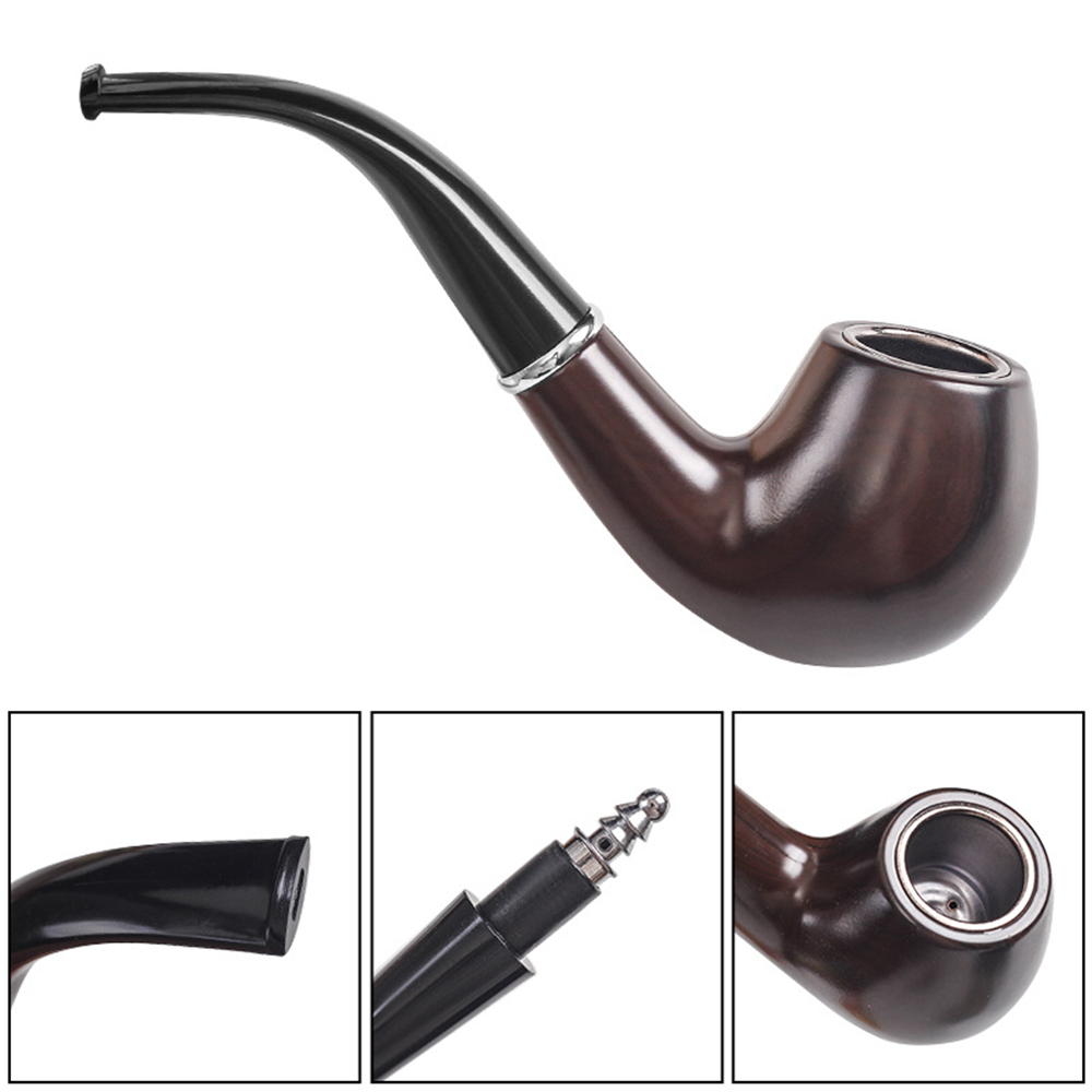 Resin Retro Pipa Rokok Hitam M - Burr Hand Grinder ulasan dan harga