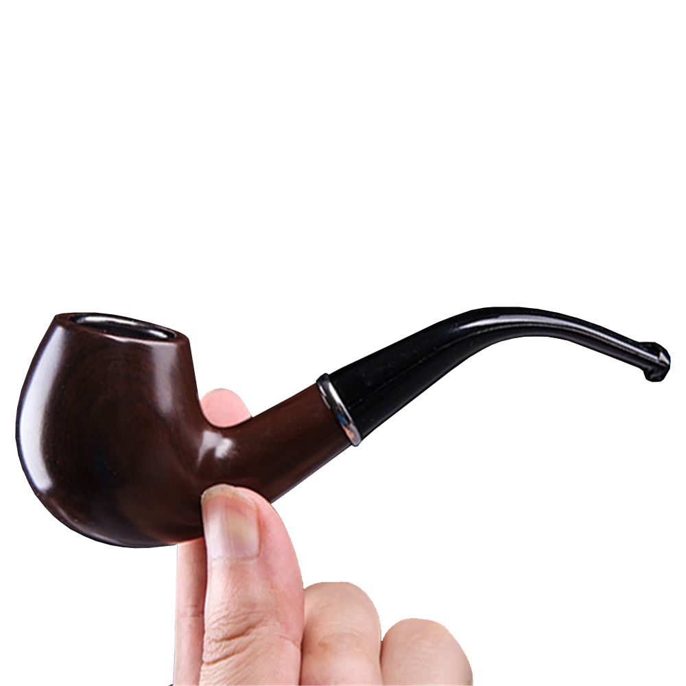 Resin Retro Pipa Rokok Hitam M - Burr Hand Grinder ulasan dan harga