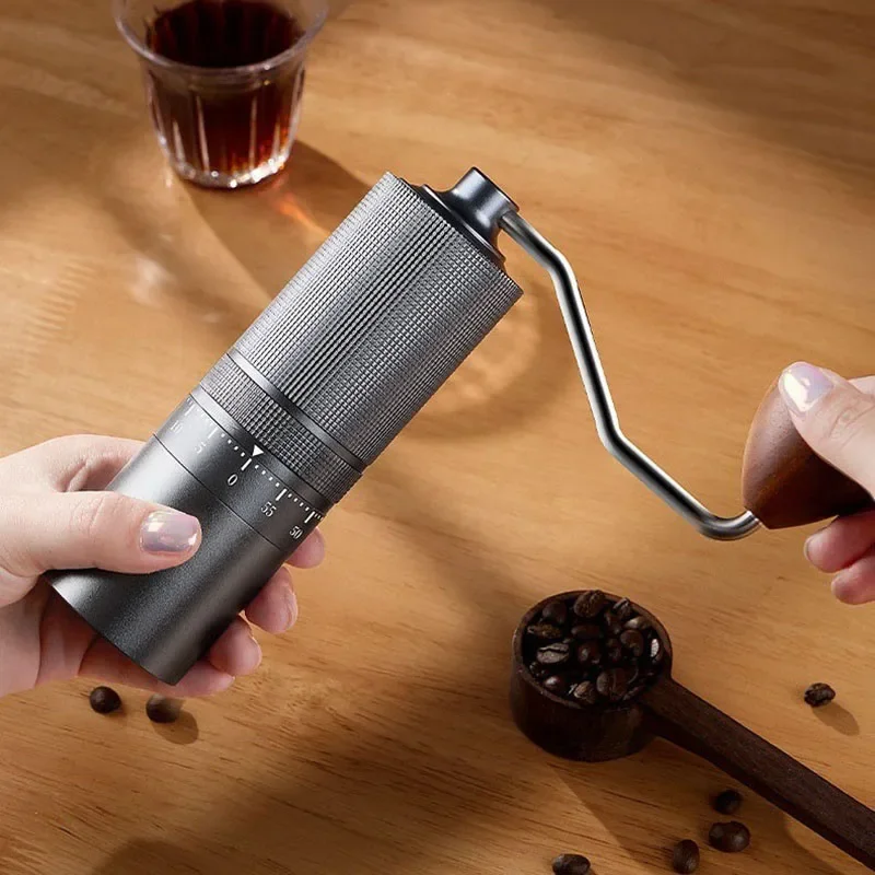 Penggiling Kopi Manual Profesi - Burr Hand Grinder ulasan dan harga